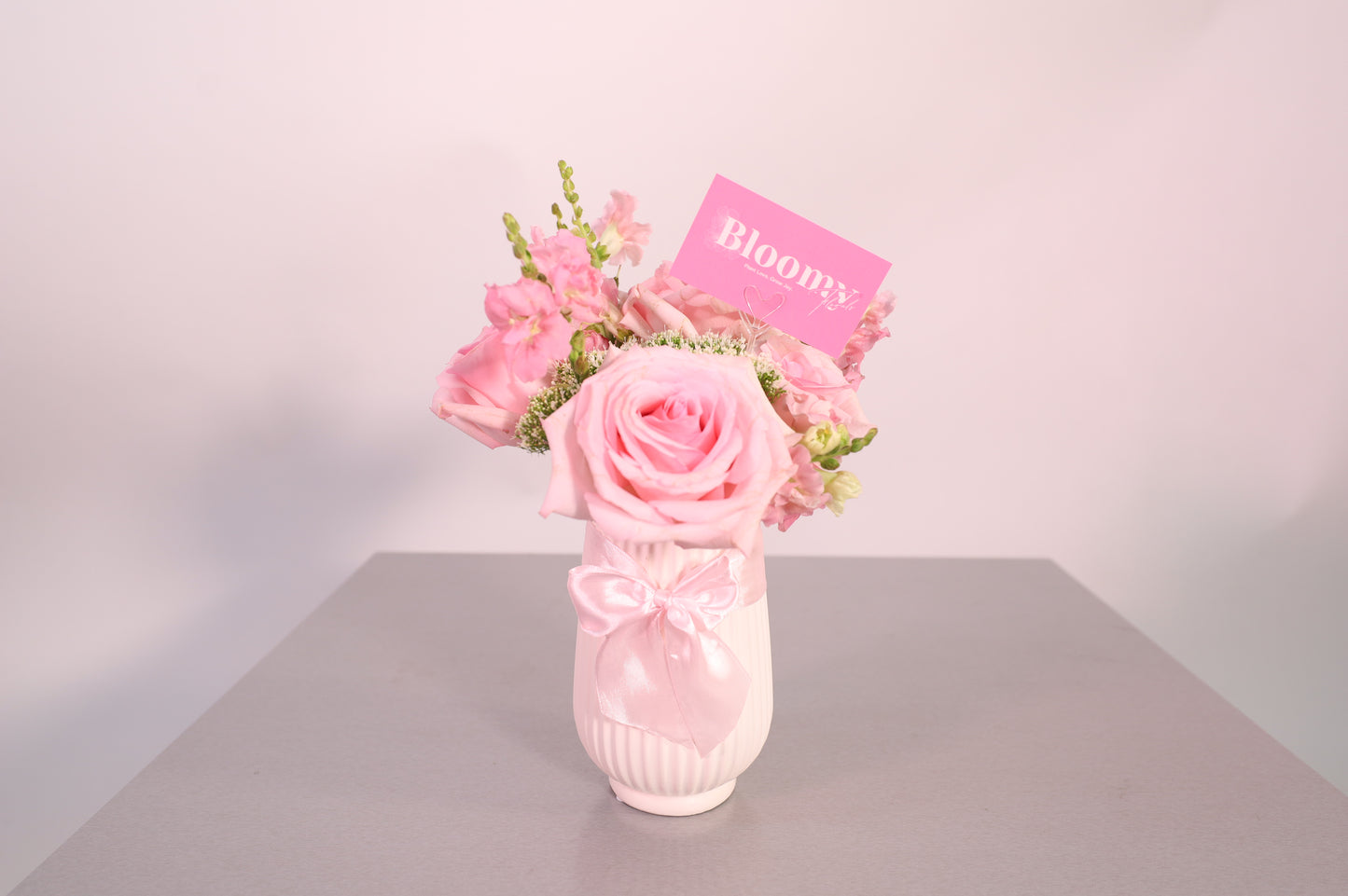 "Pink Sands" Pink Multi-Flower Bouquet
