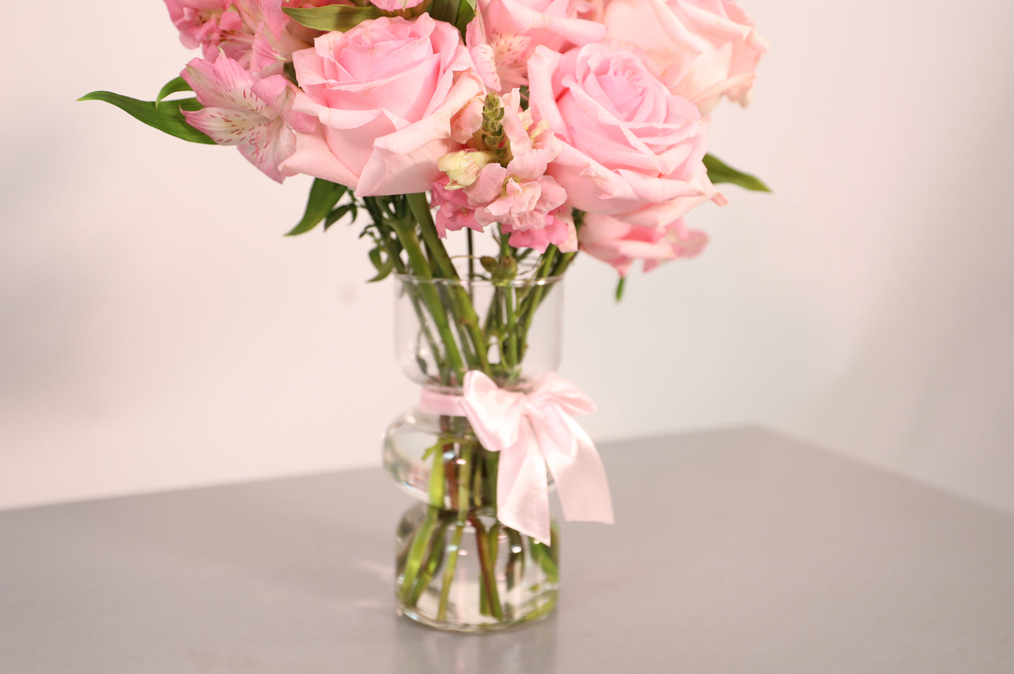 "Pink Sands" Pink Multi-Flower Bouquet
