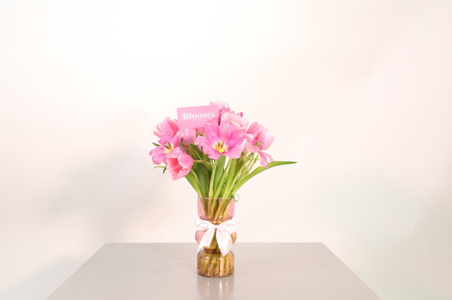 "Lovergirl" Pink Tulip Bouquet